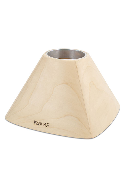 Wooden vase insahAR - light wood 1.5 (maple)